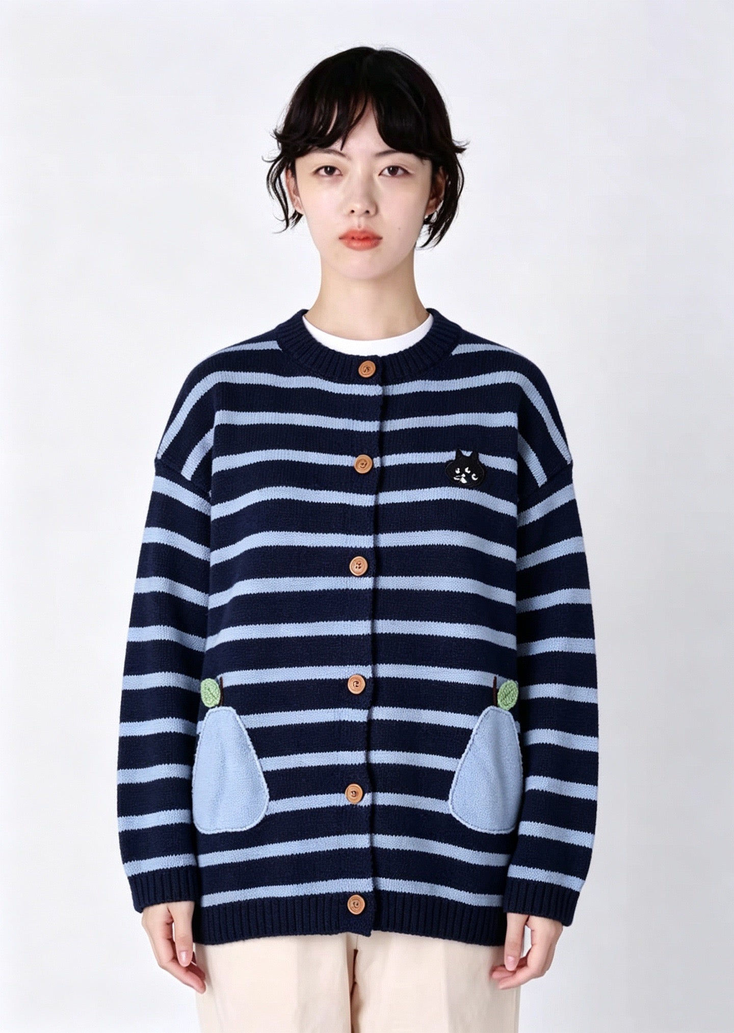 Nenet 間條cardigan