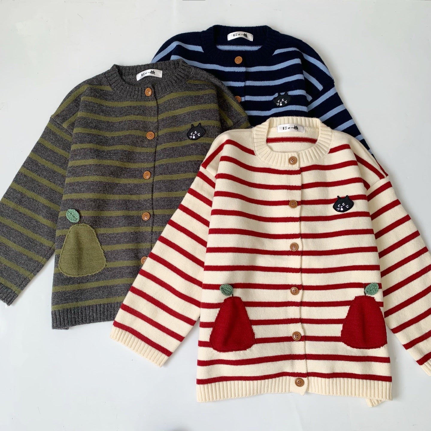 Nenet 間條cardigan