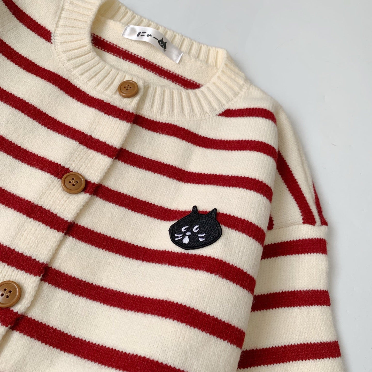 Nenet 間條cardigan