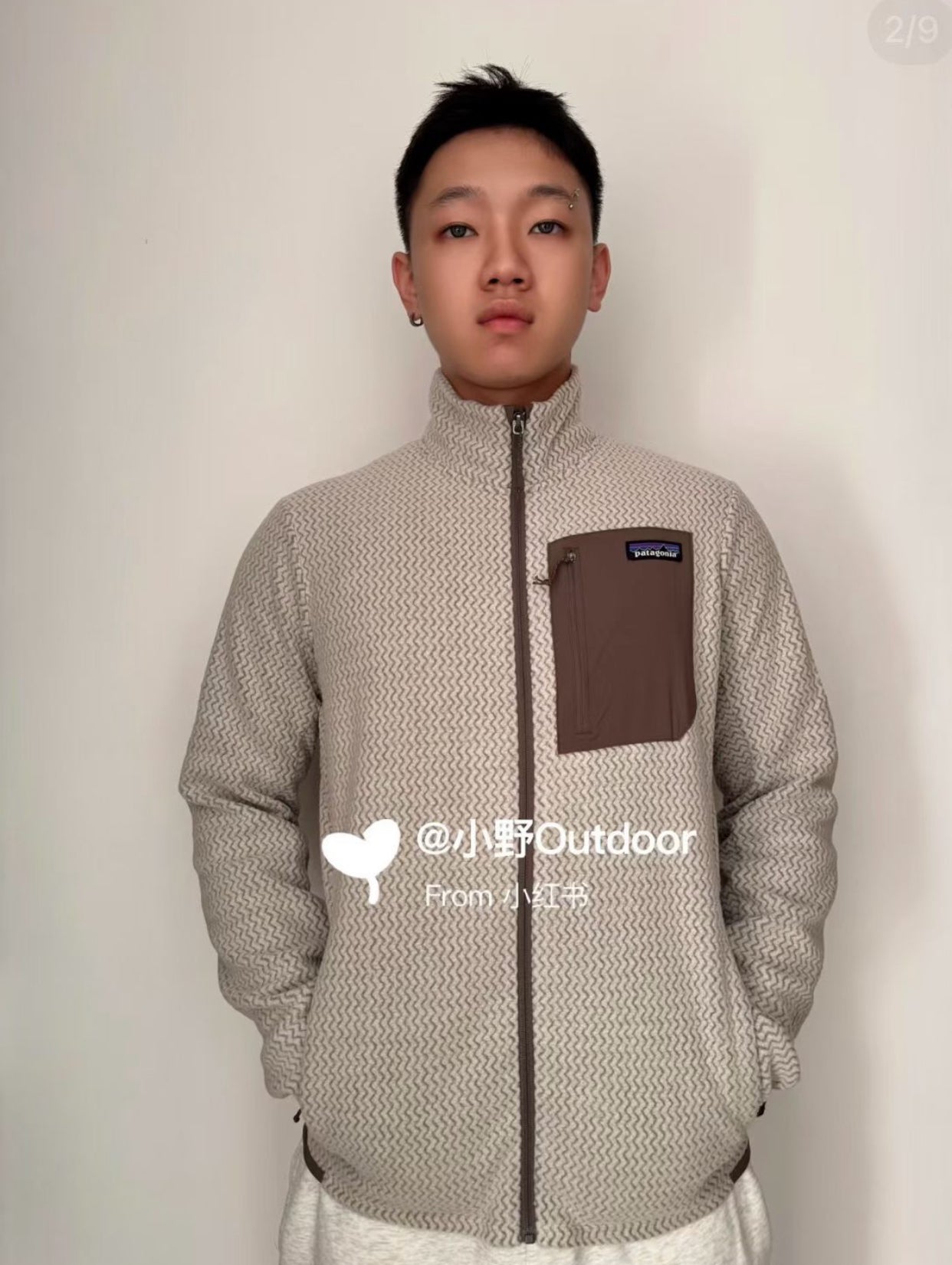 Patagonia R1 air crew抓絨jacket