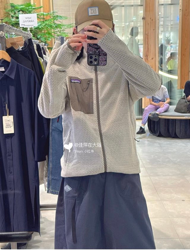 Patagonia R1 air crew抓絨jacket