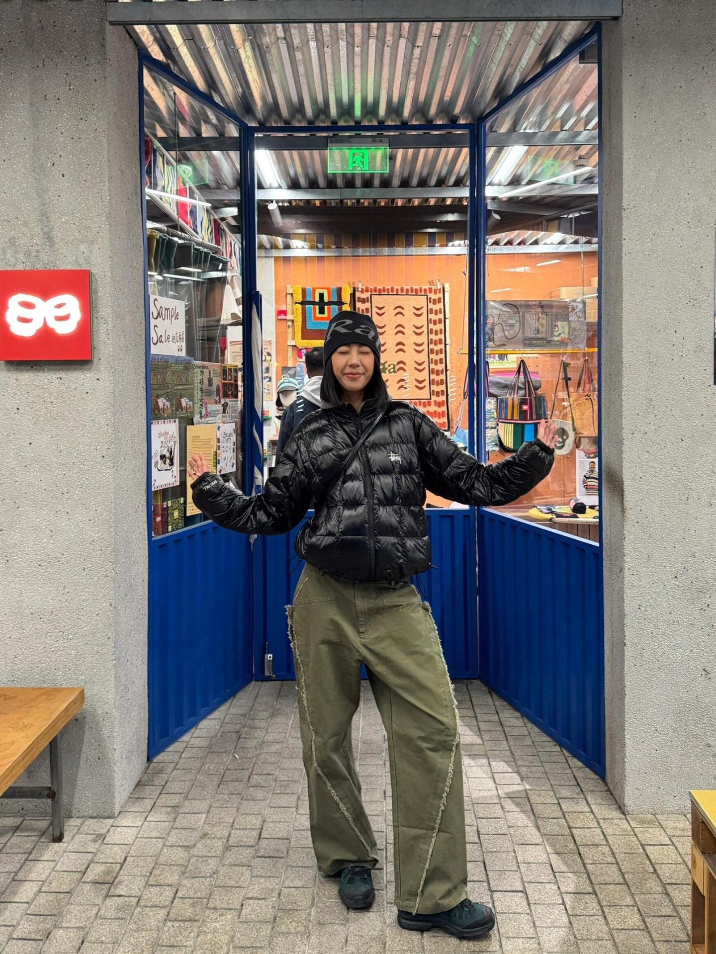 Stussy & mountain Hardwear down