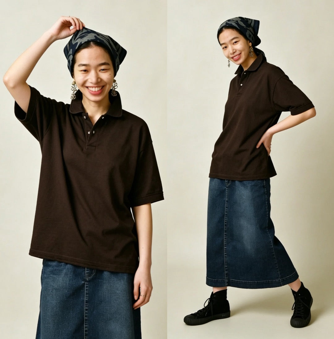 45R polo shirt