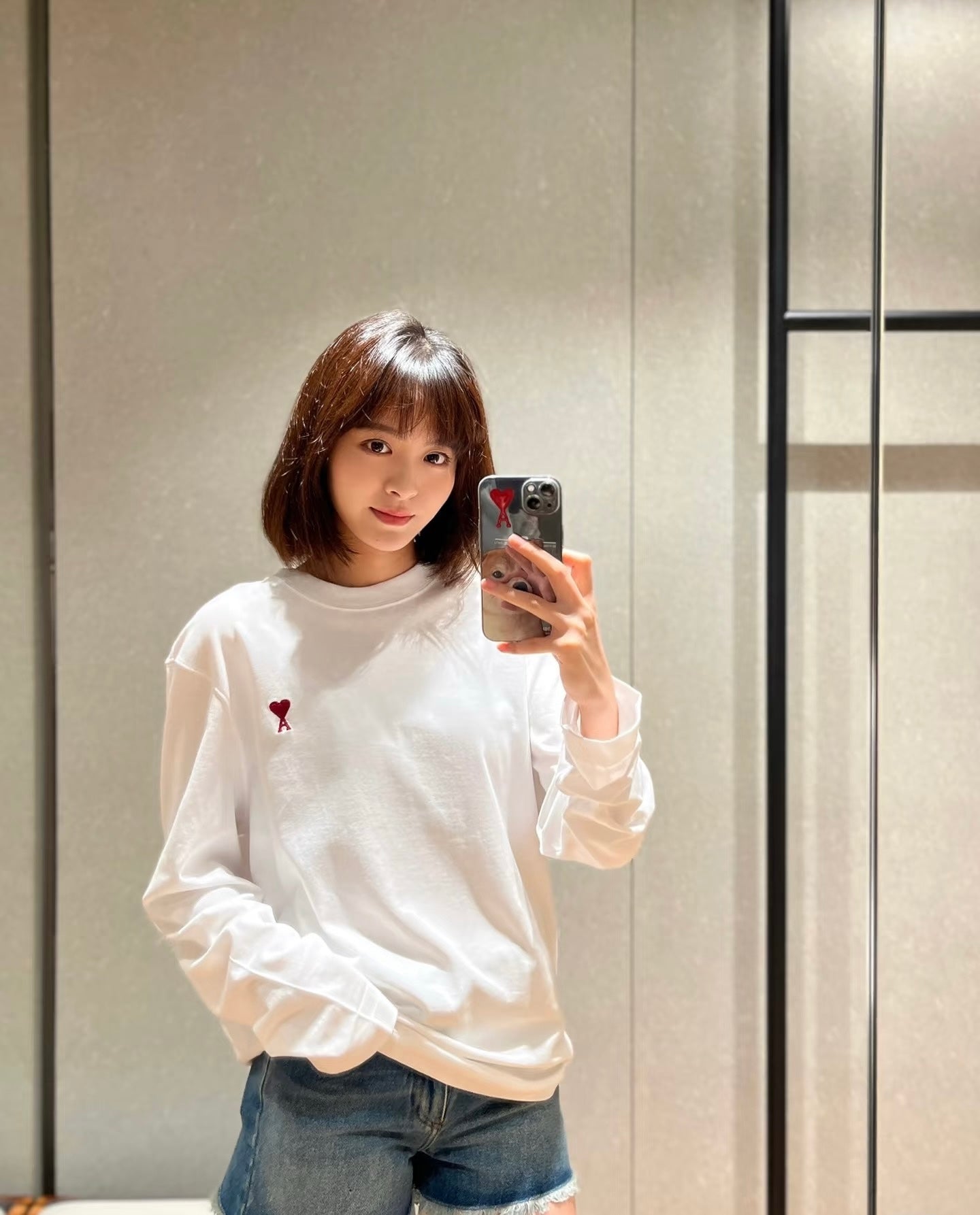 Ami logo tee