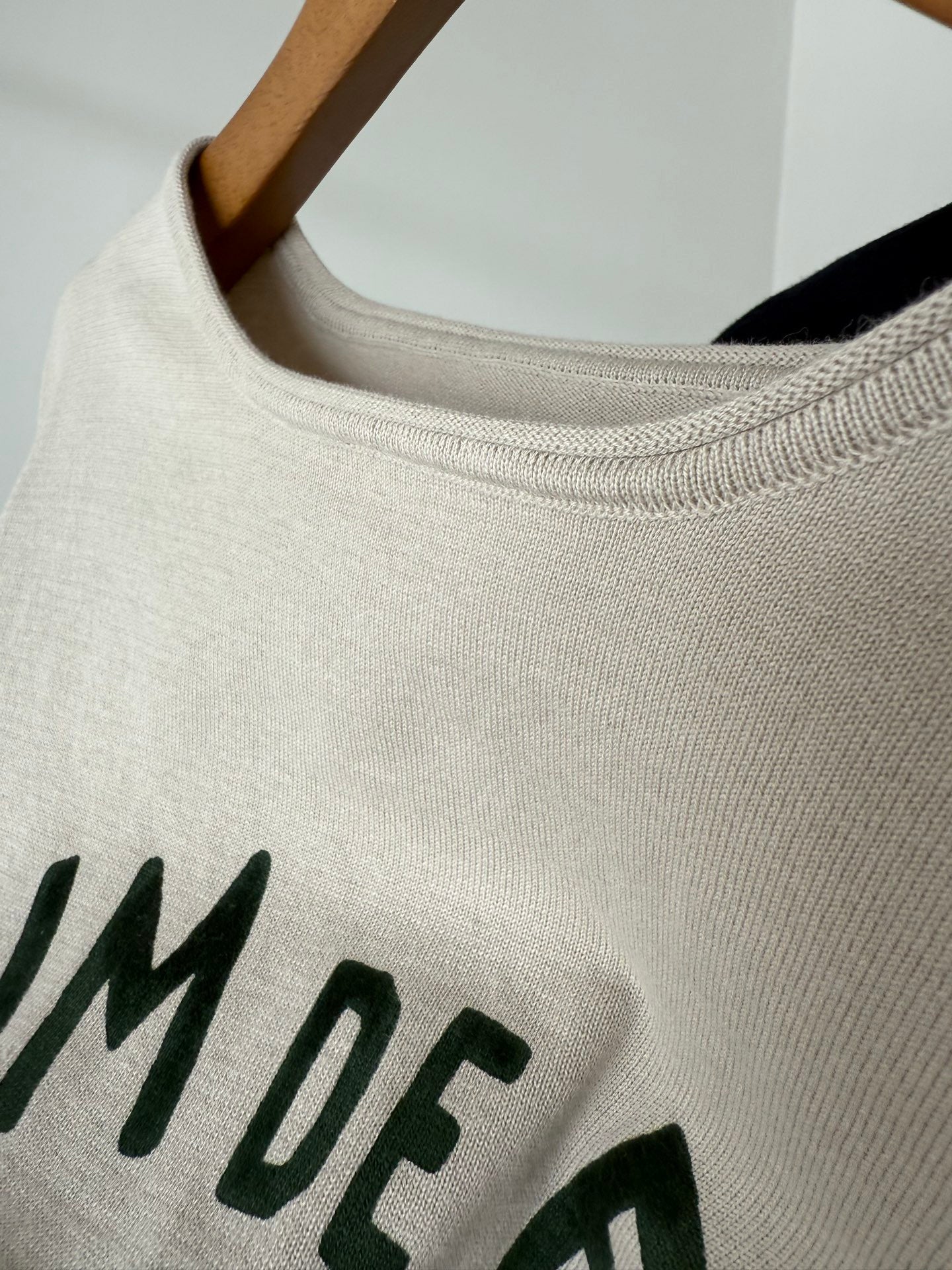 45R撞色logo tee