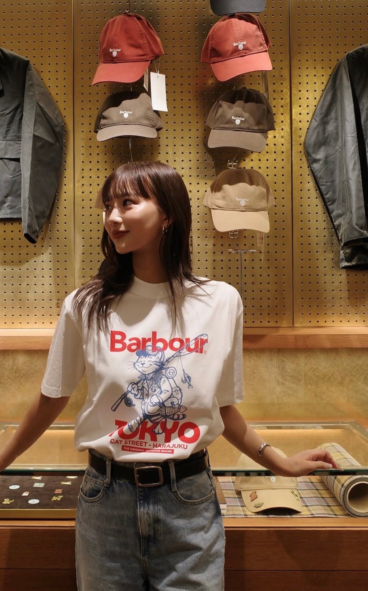 Barbour cat tee