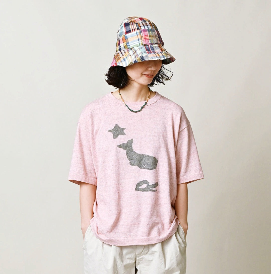 45R 字母pattern tee