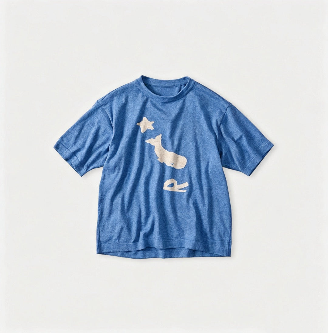 45R 字母pattern tee
