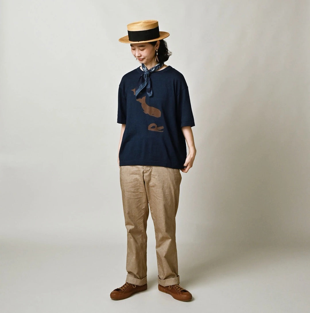 45R 字母pattern tee