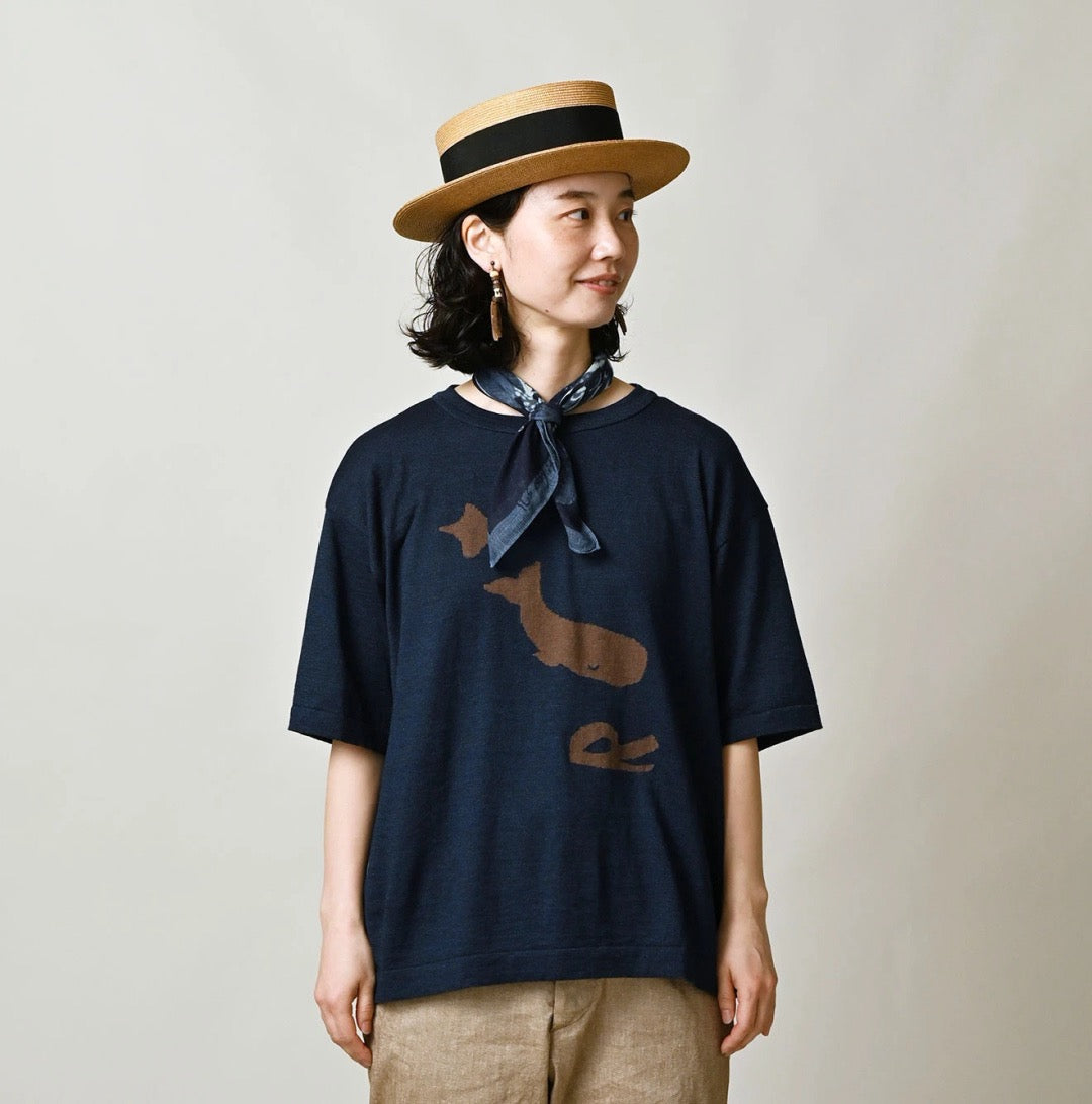 45R 字母pattern tee