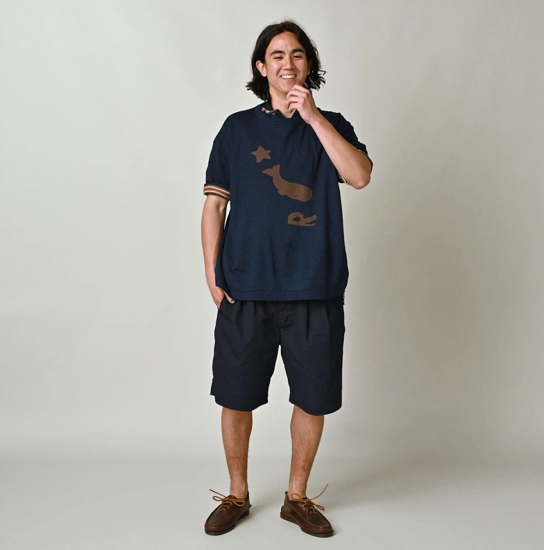 45R 字母pattern tee