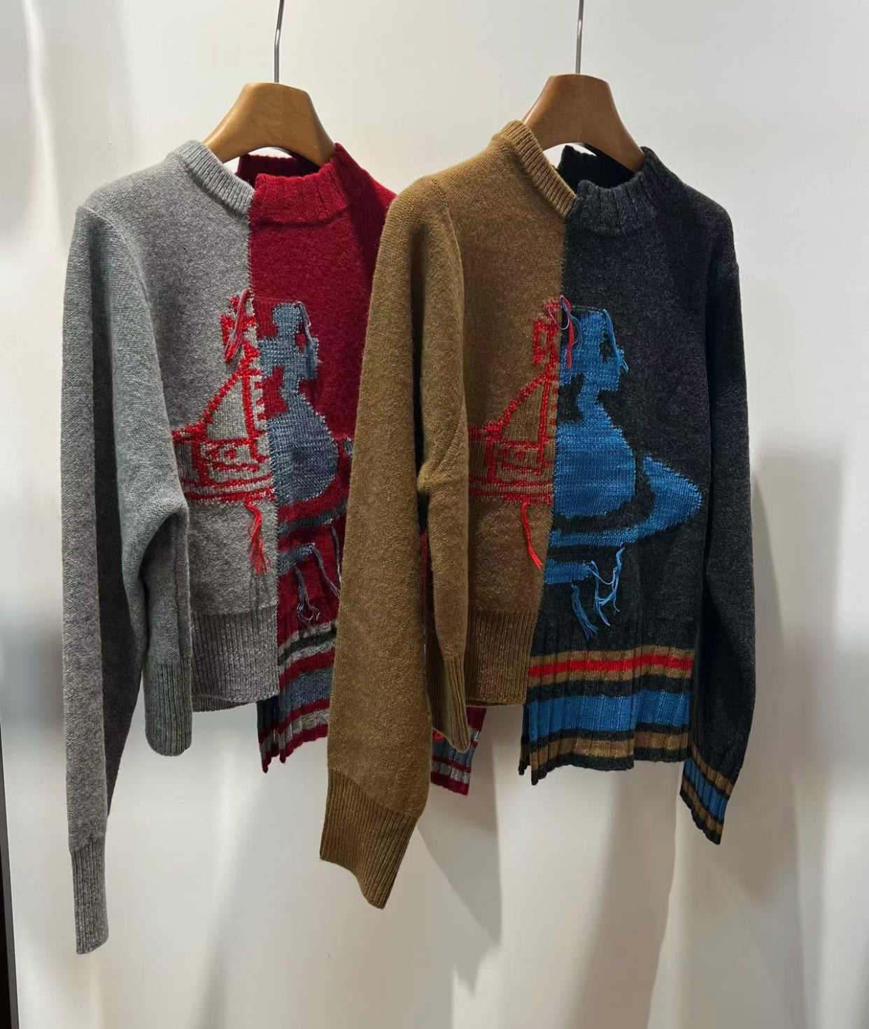 Vivienne Westwood接拼sweater