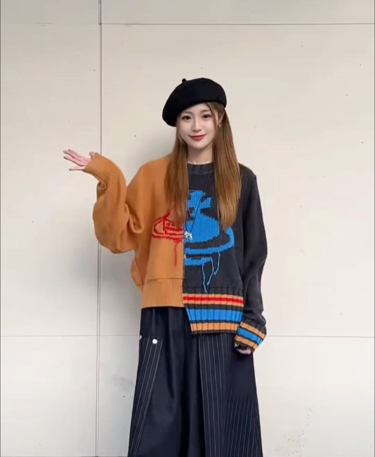 Vivienne Westwood接拼sweater