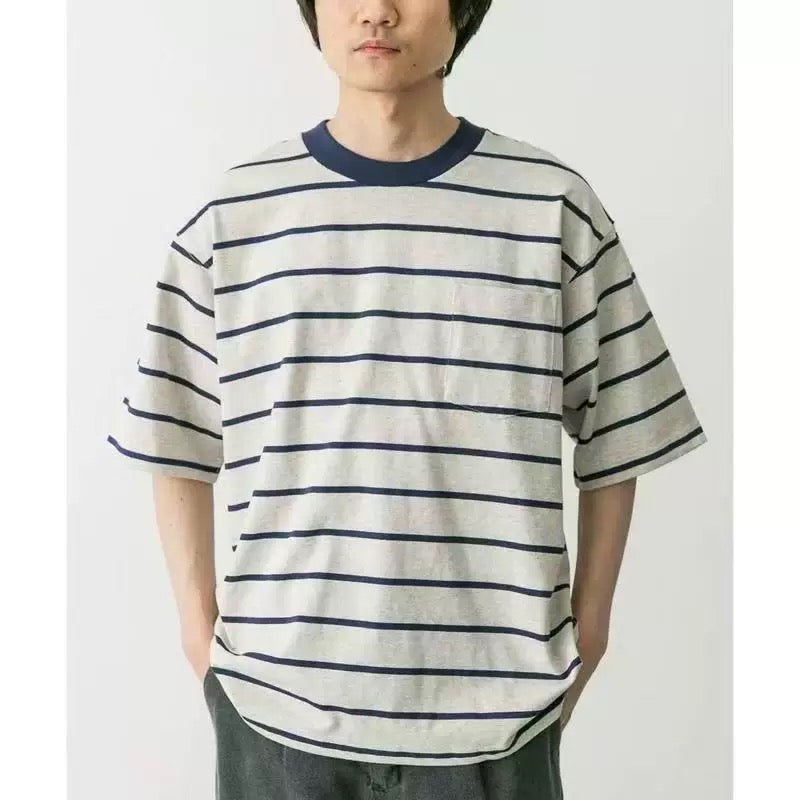 LL bean 間條tee