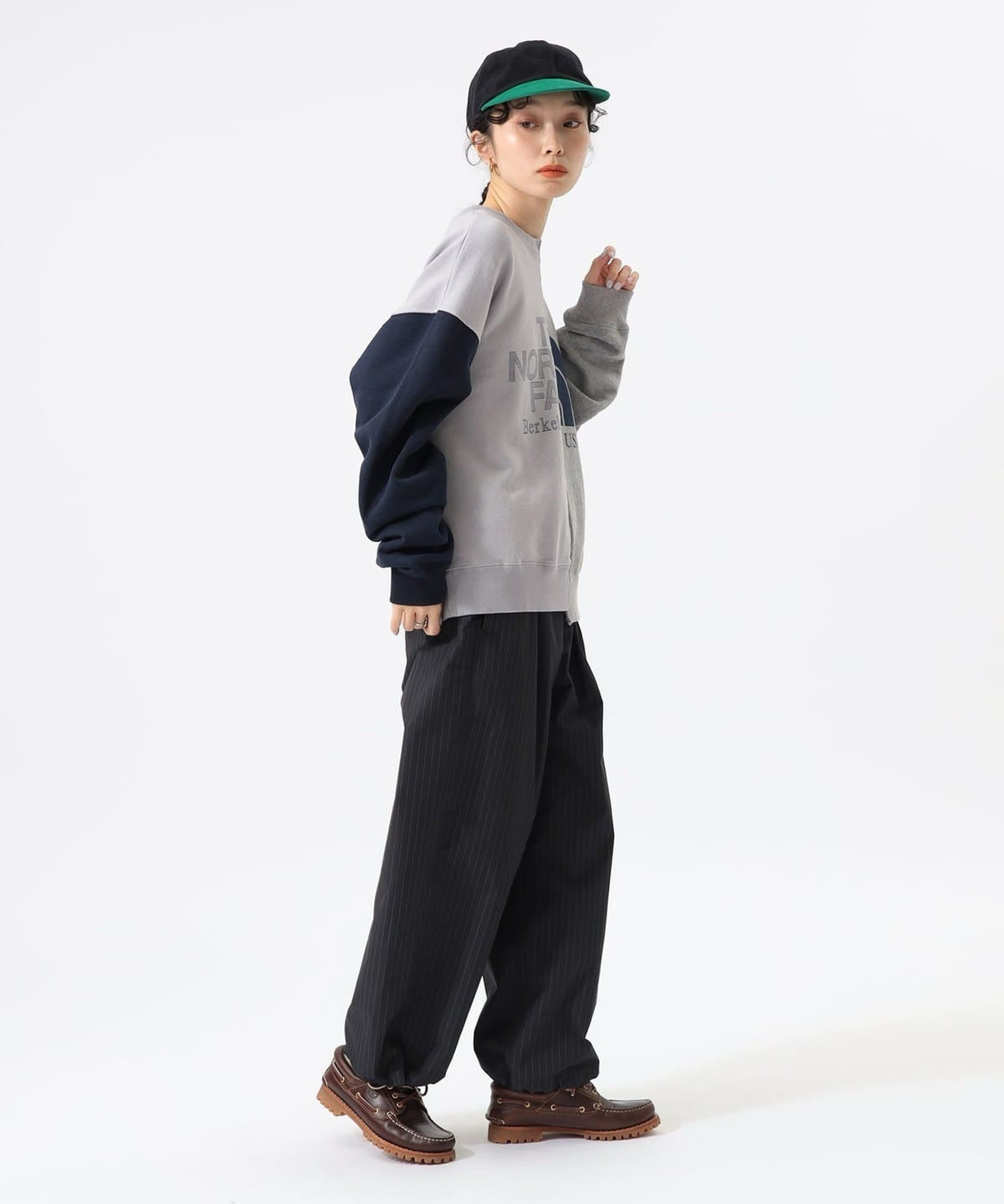 TNF x beams 接拼不規則衛衣