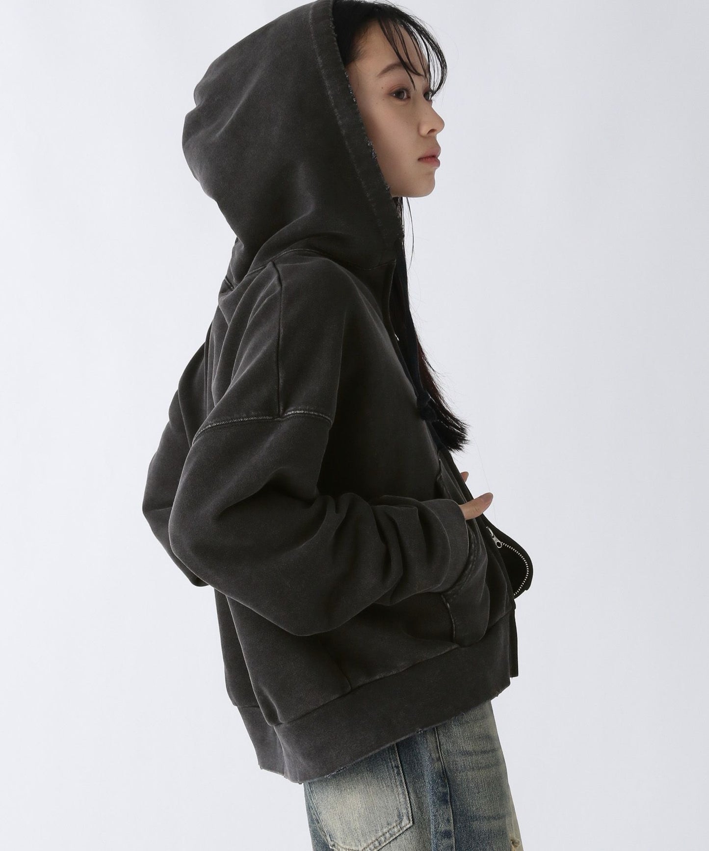 Polo zip hoodies jacket