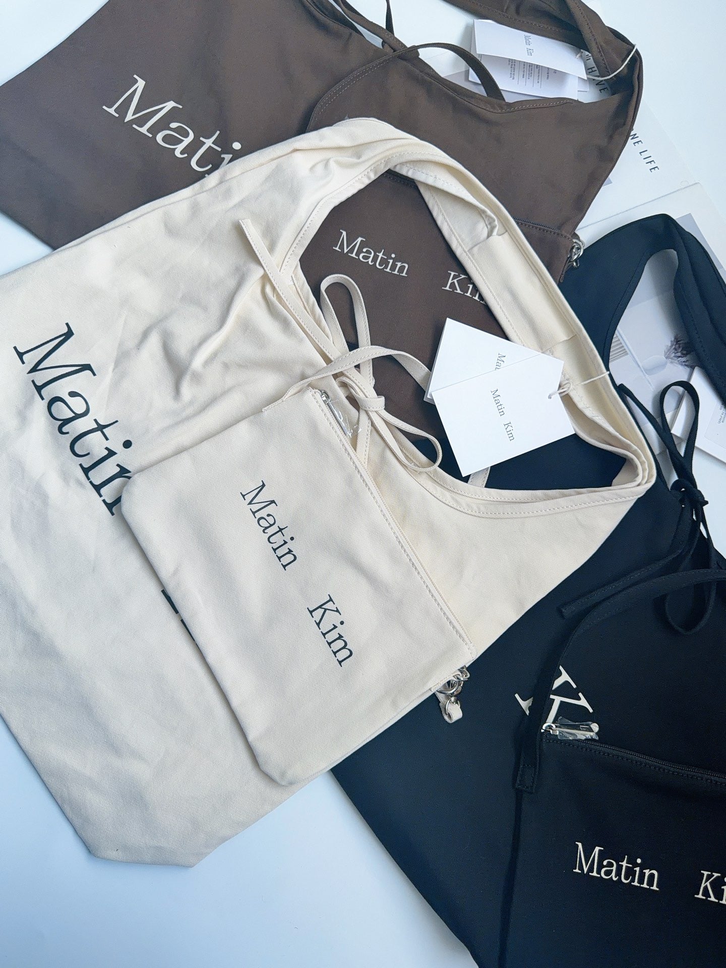 Matin Kim tote bag