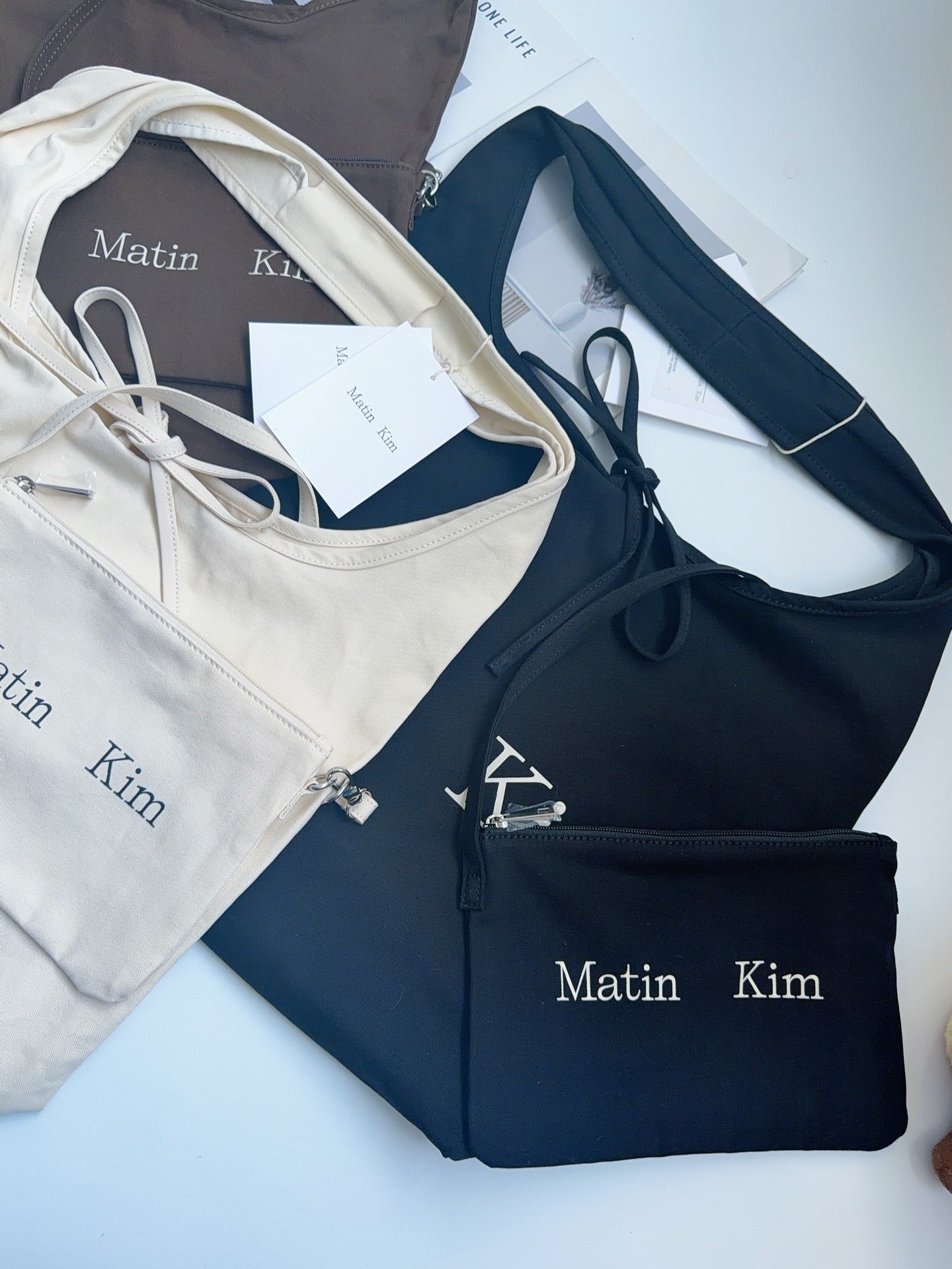 Matin Kim tote bag