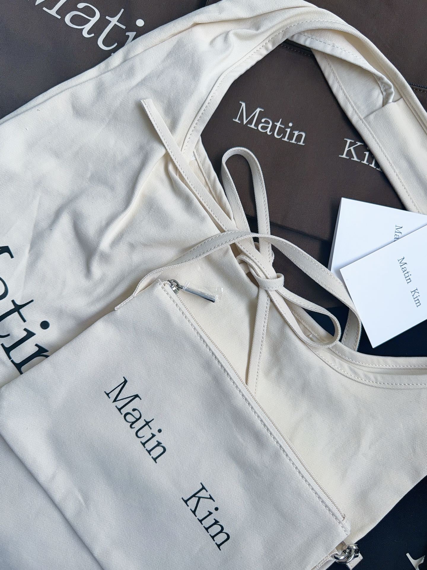 Matin Kim tote bag