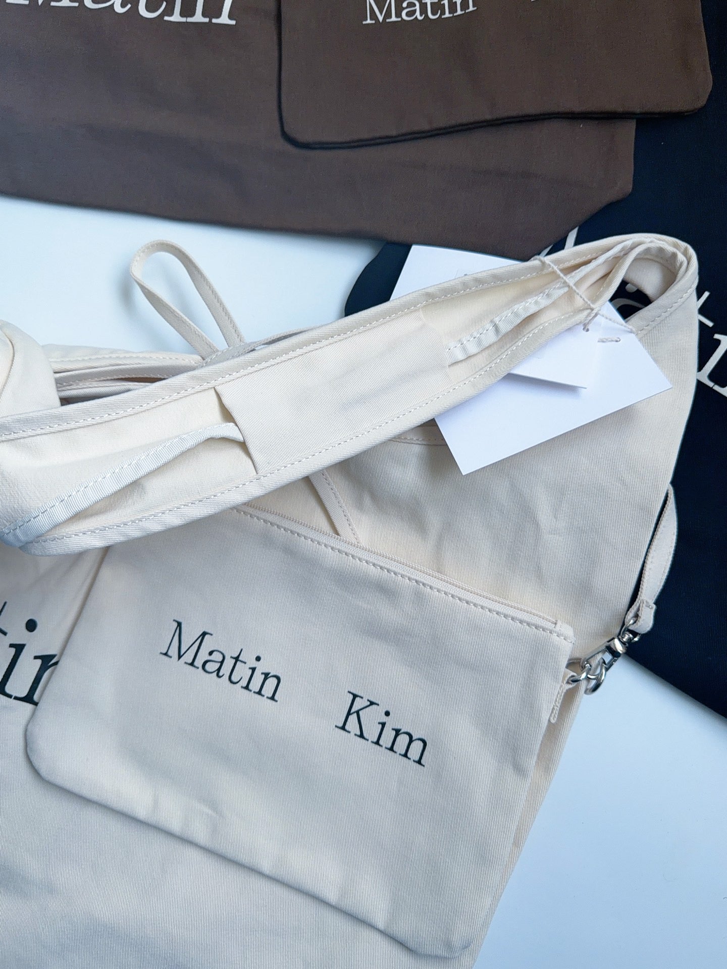 Matin Kim tote bag