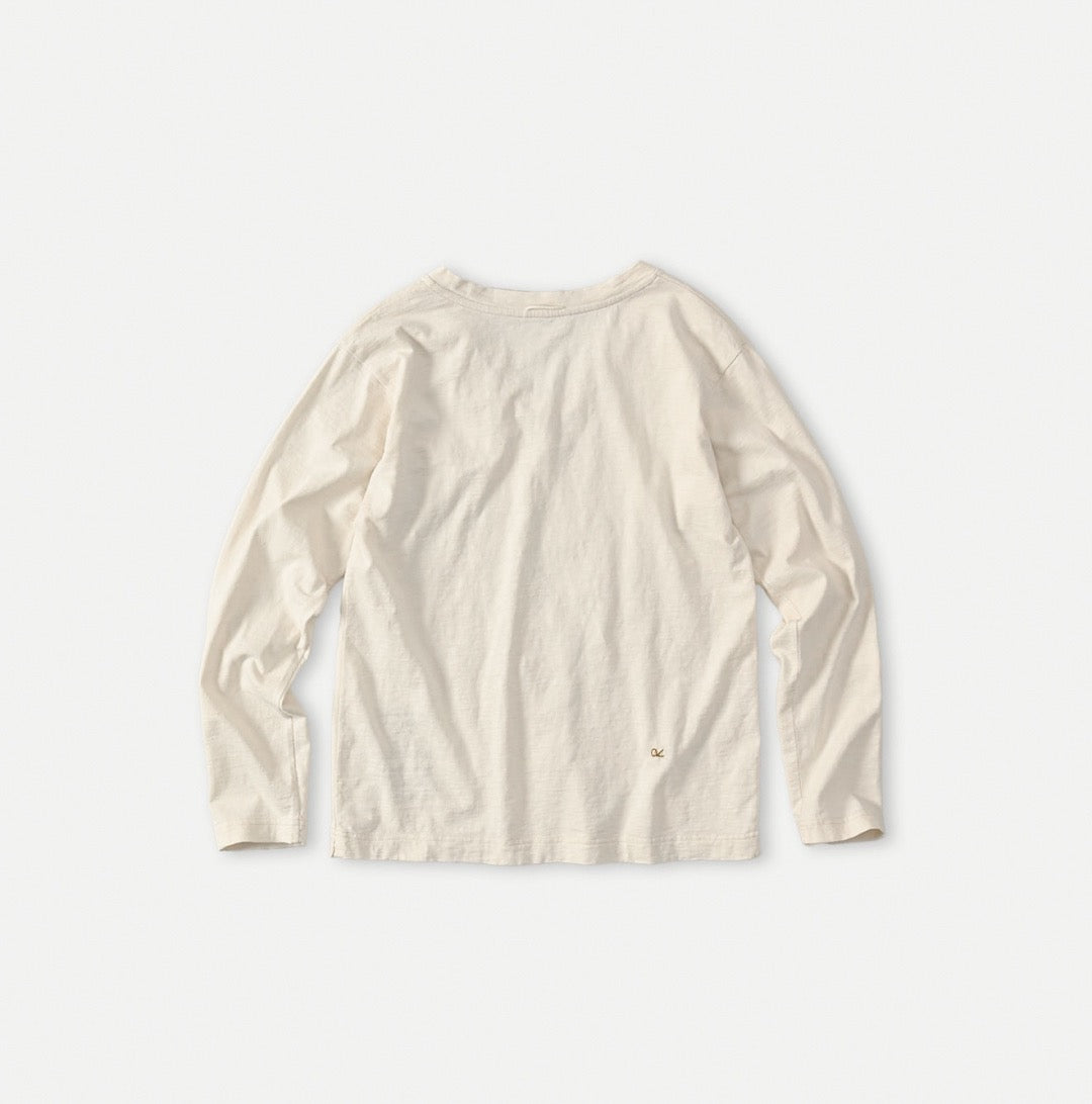 45R v領淨色tee