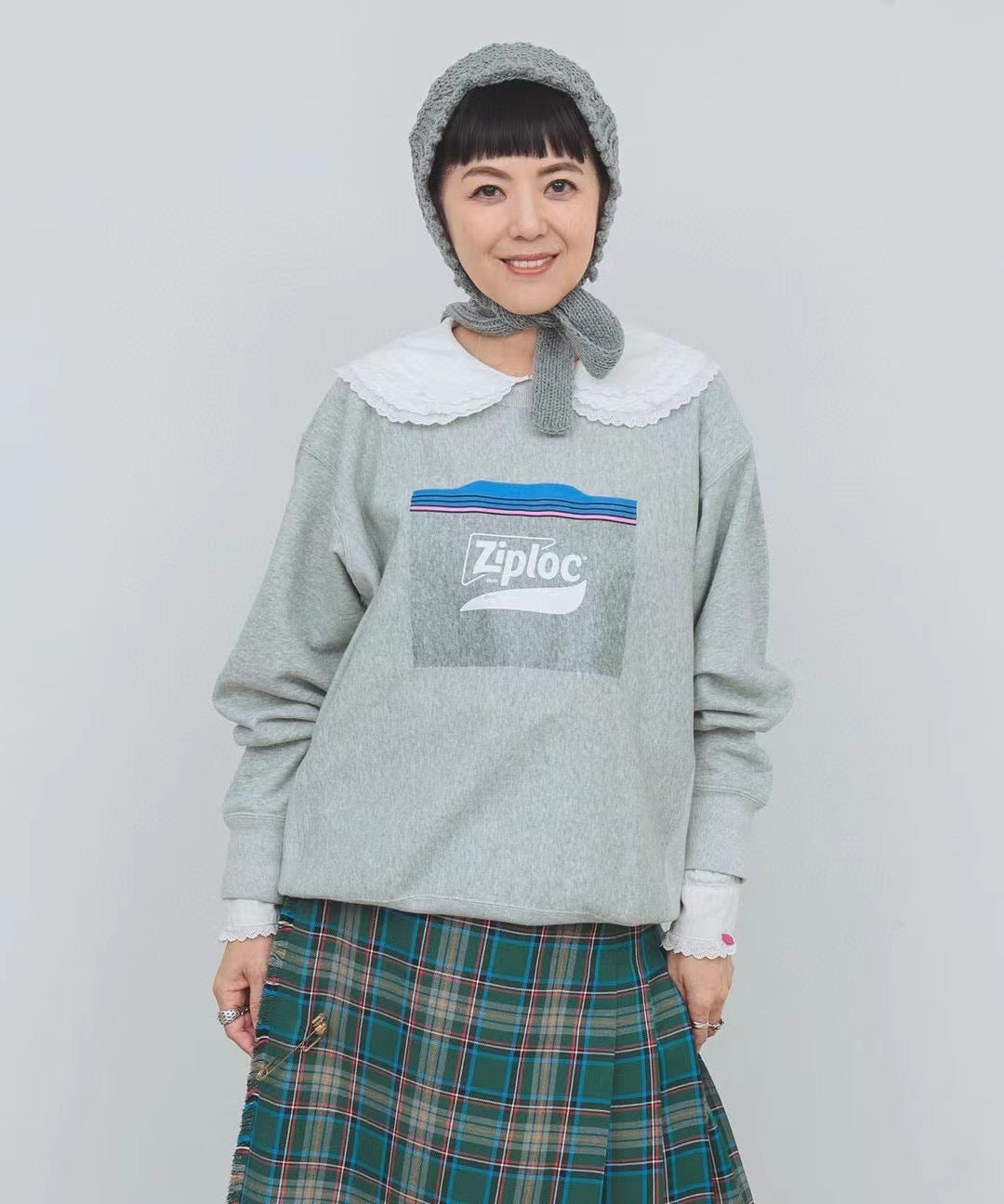 Beams x champion ziploc logo衛衣