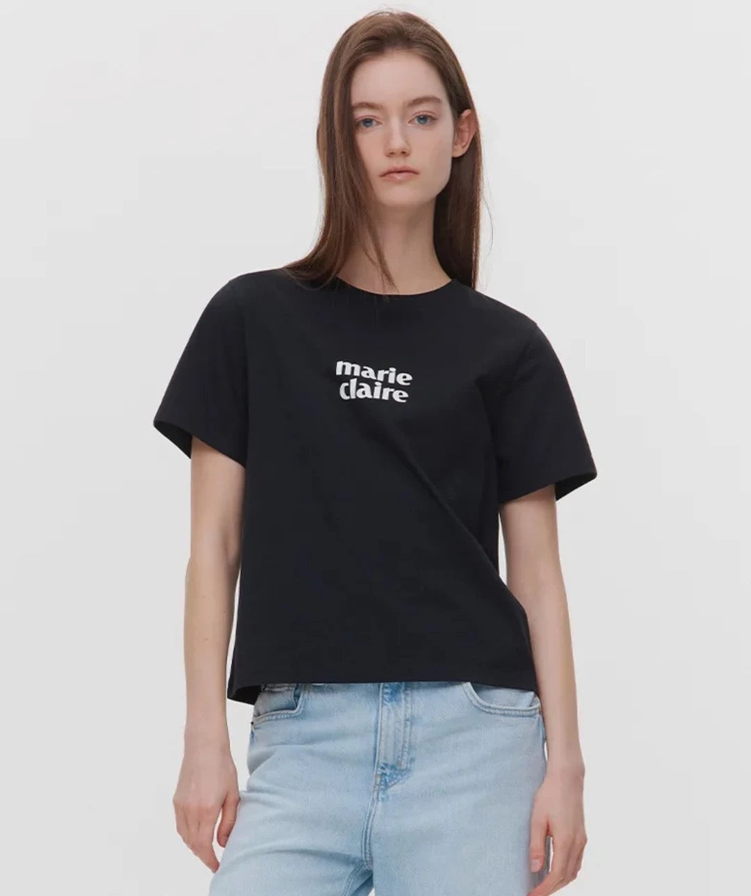 Marie Claire logo tee
