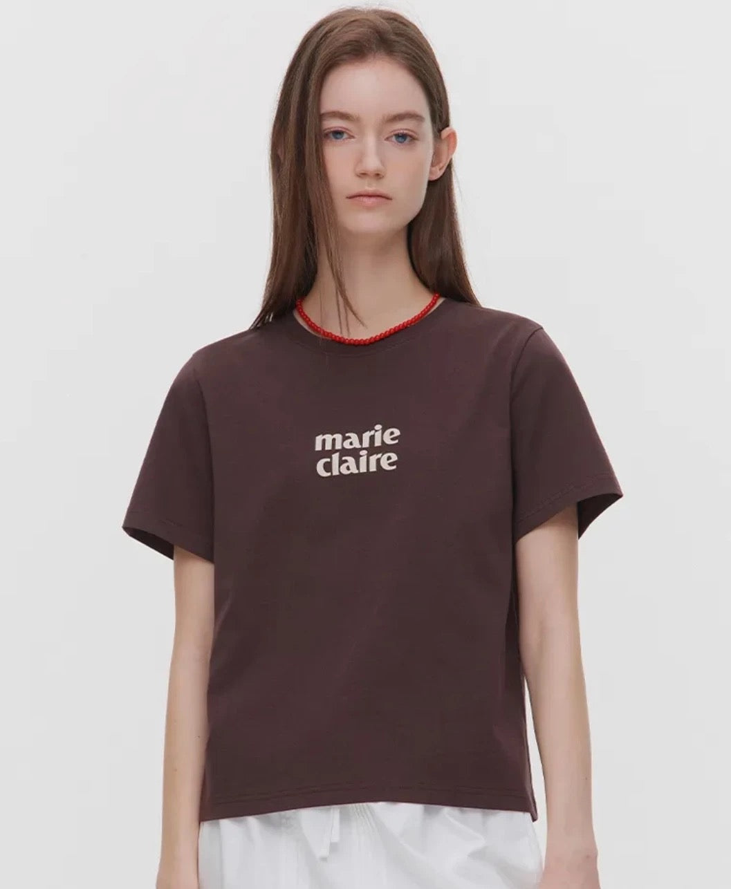 Marie Claire logo tee