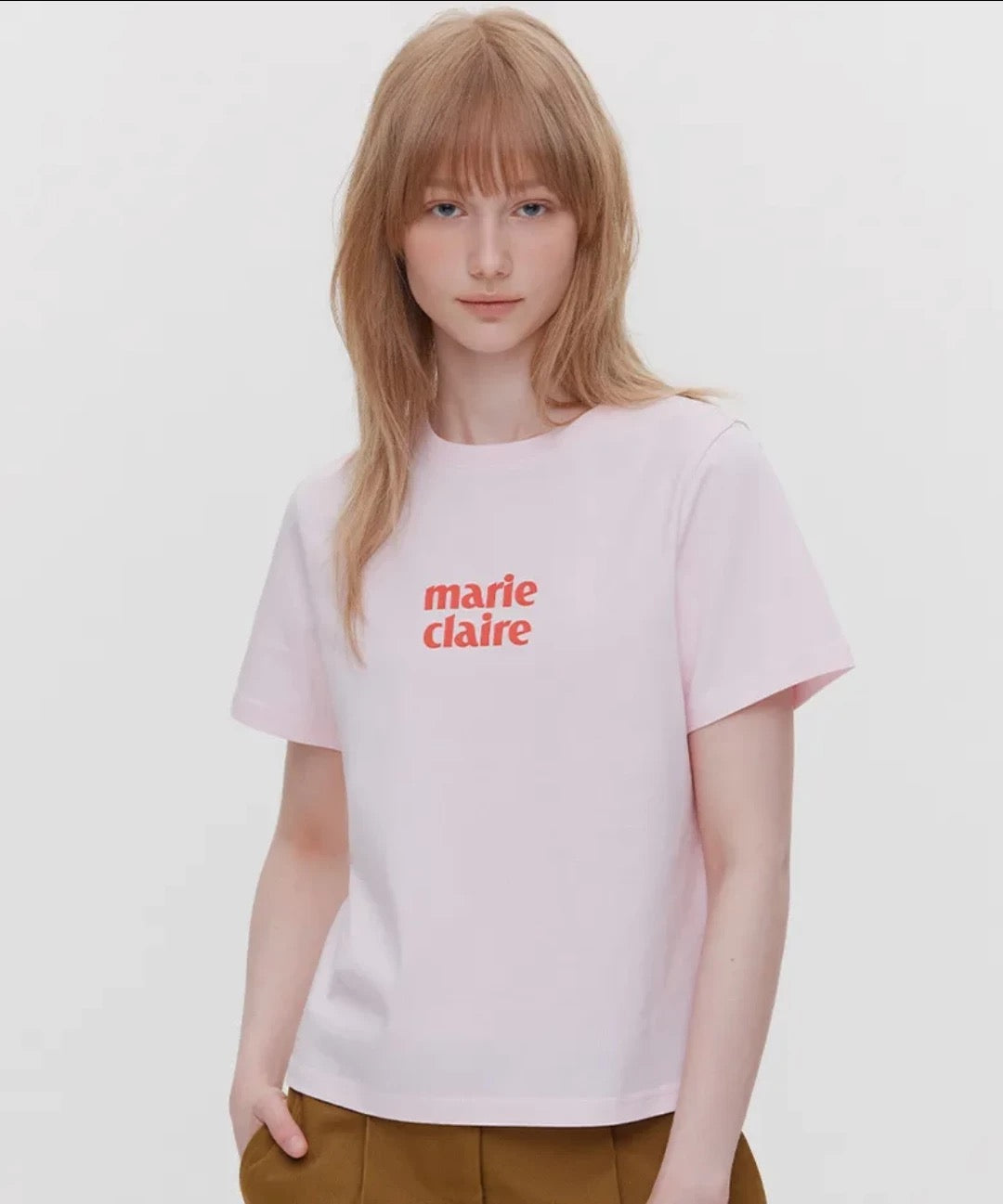 Marie Claire logo tee