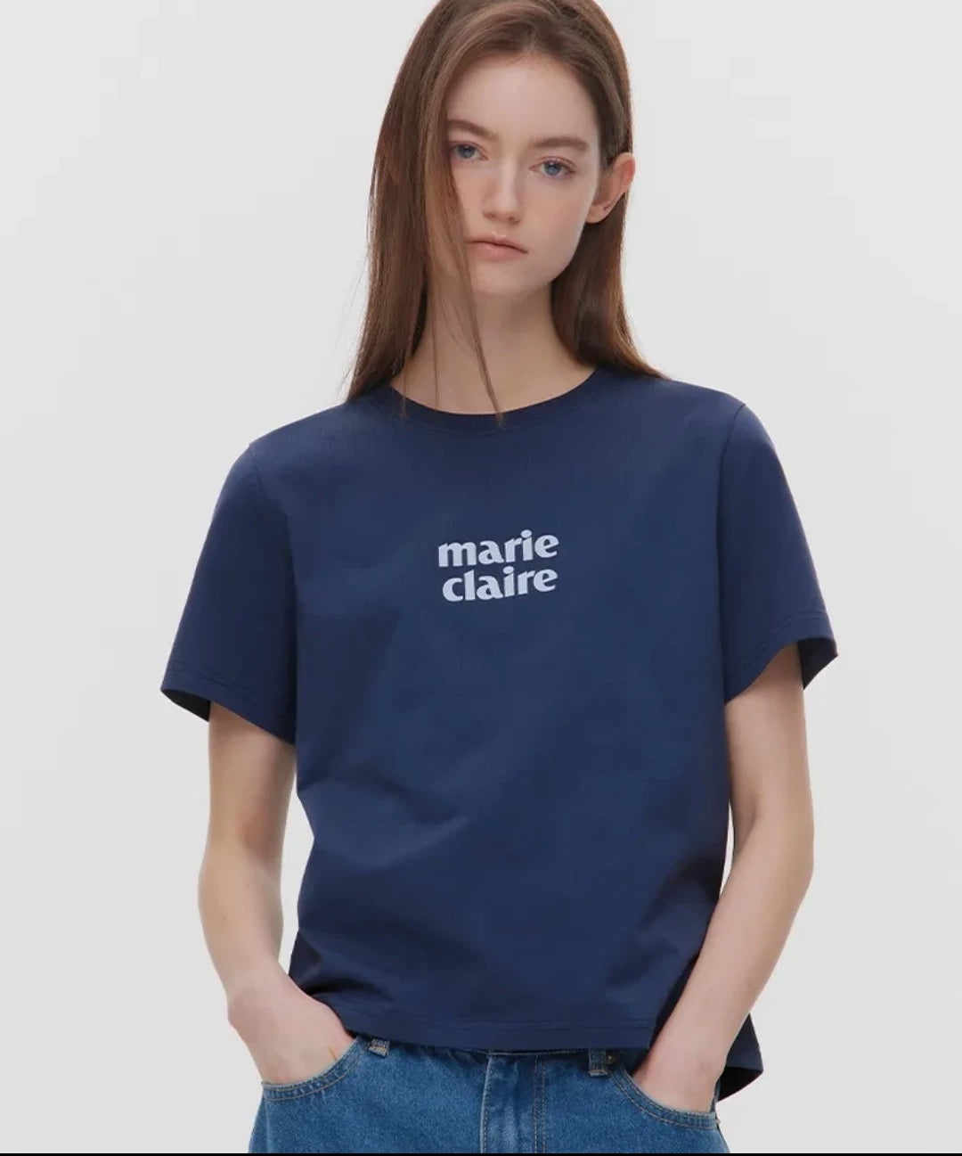 Marie Claire logo tee