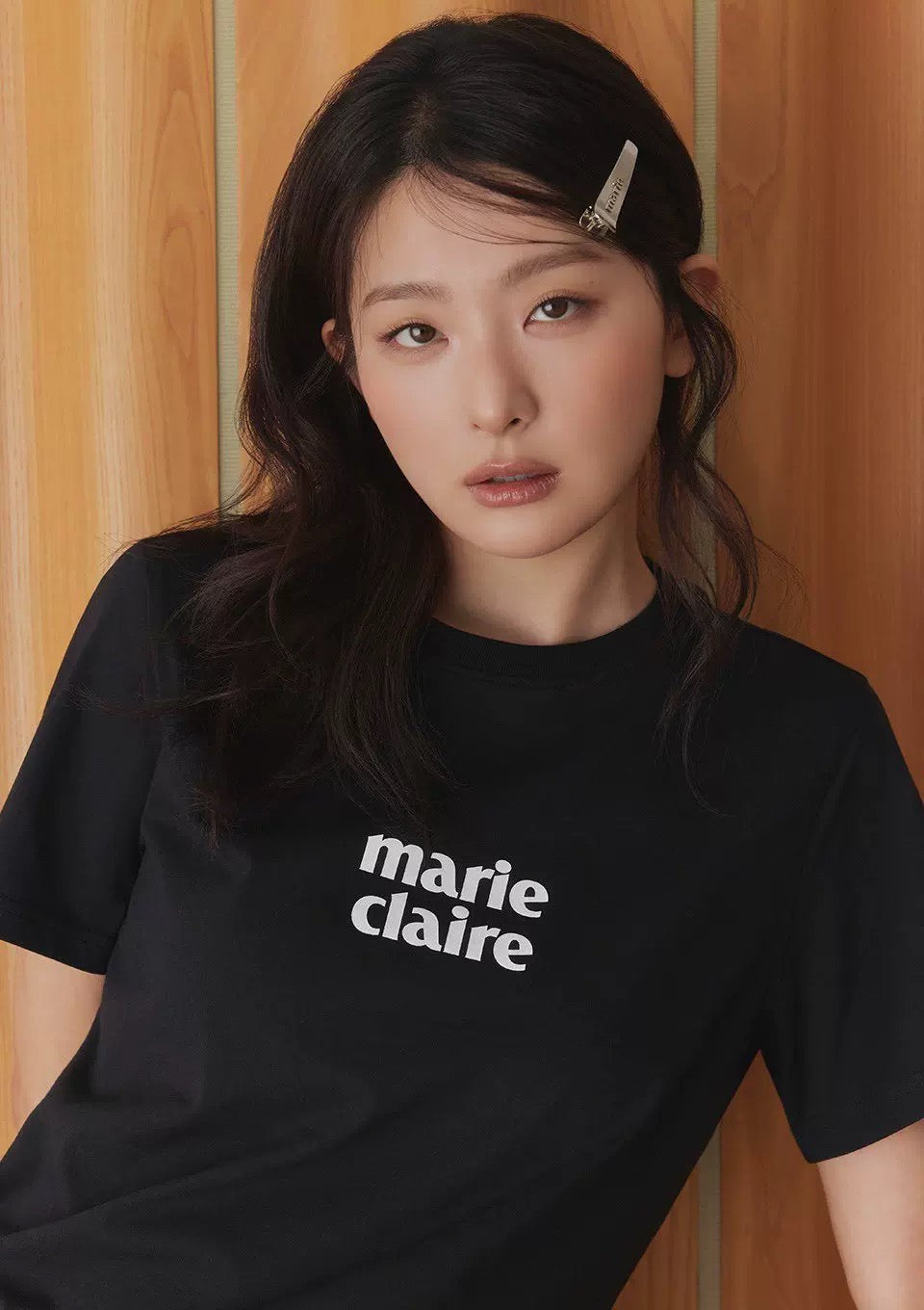 Marie Claire logo tee