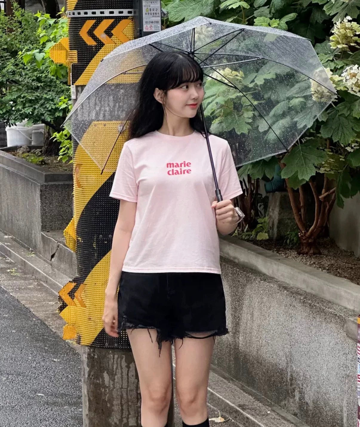 Marie Claire logo tee