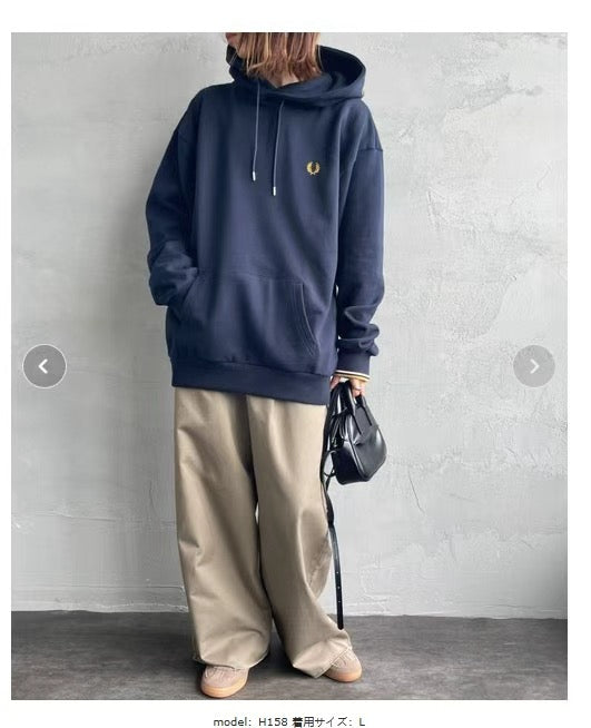 Fred perry 刺繡hoodies