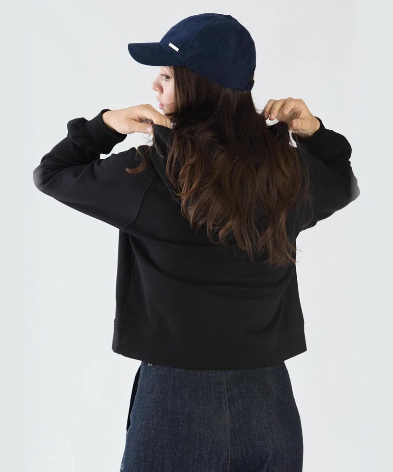 Agnes b logo hoodies