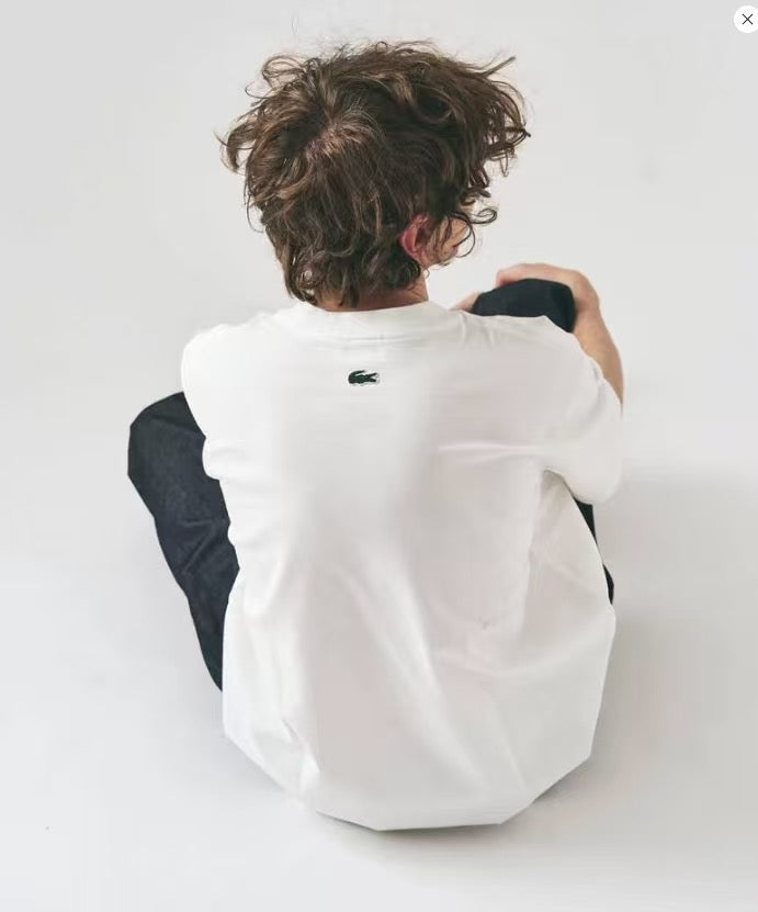 Lacoste 印花tee