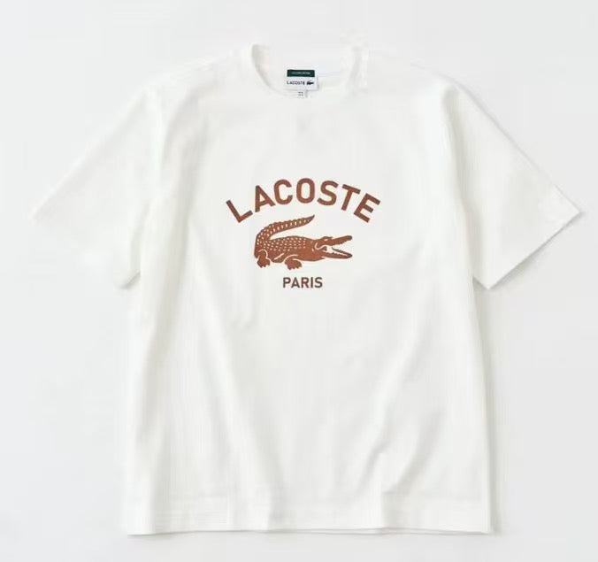 Lacoste 印花tee