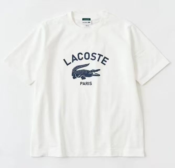 Lacoste 印花tee