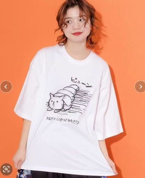 ScolarCat印花tee
