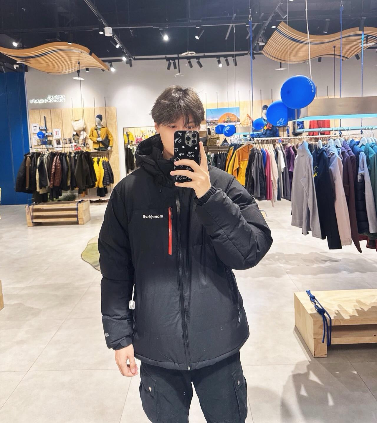 Mont-bell superdrytec 羽絨