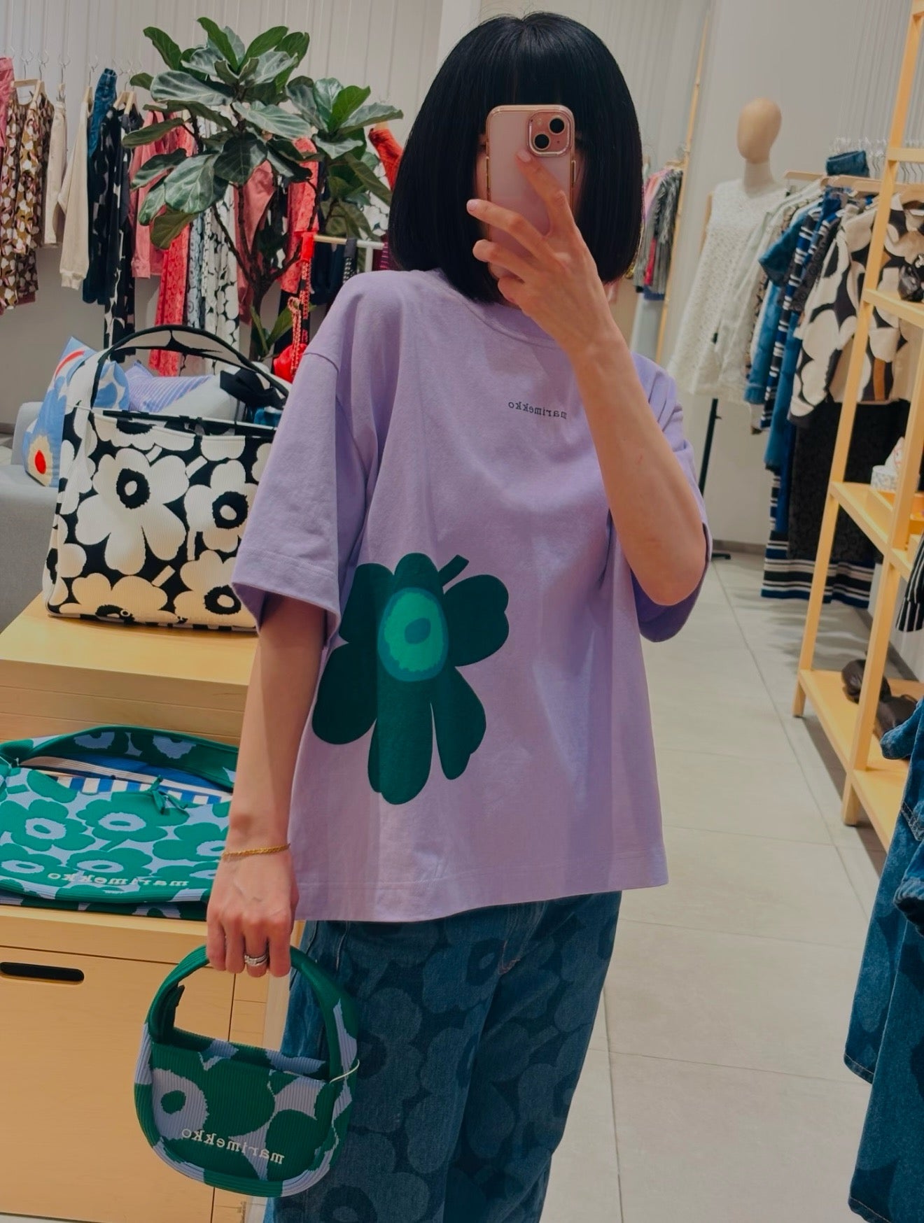 Marimekko flower tee