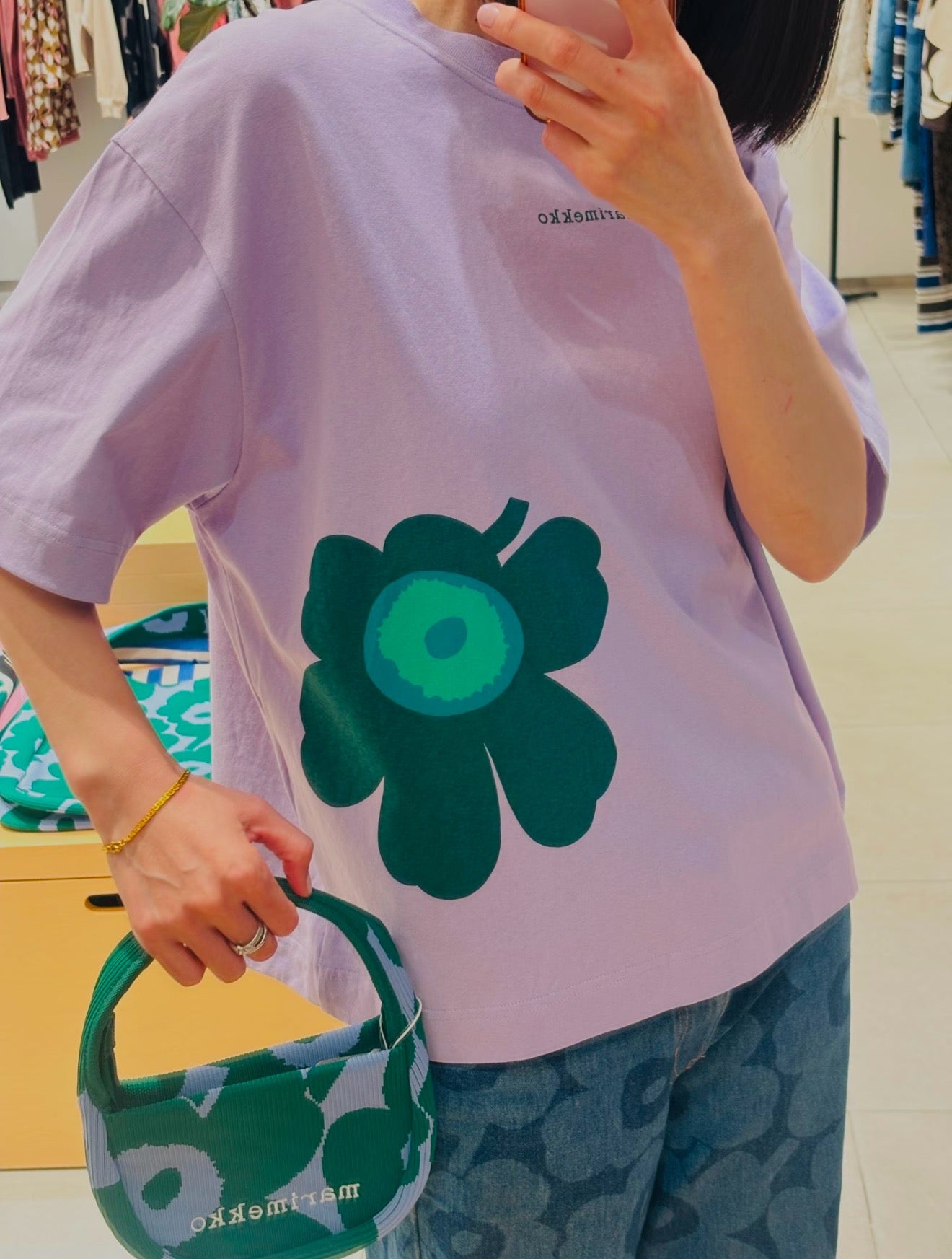 Marimekko flower tee