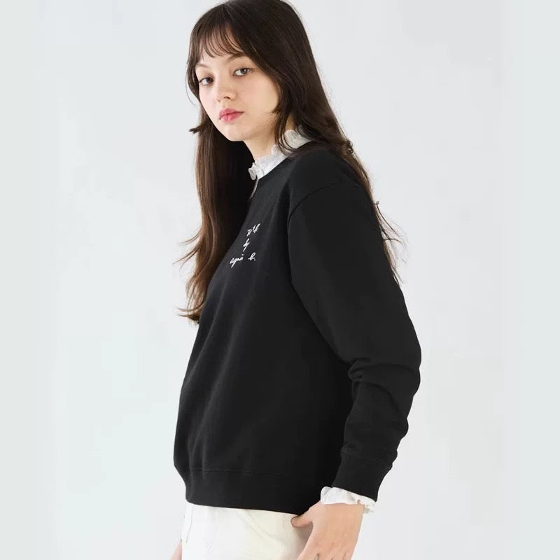 Agnes b logo衛衣