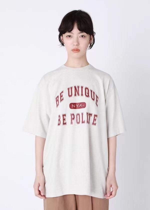 NYA 字母logo tee