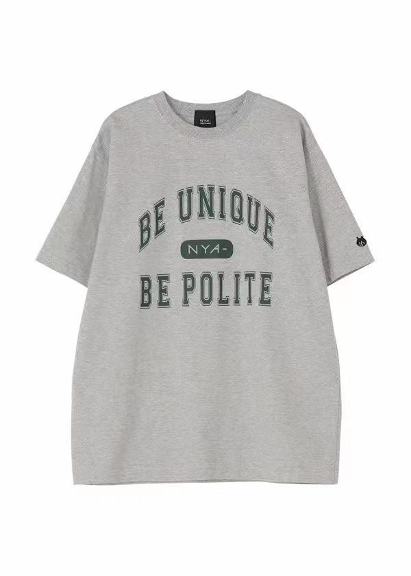 NYA 字母logo tee