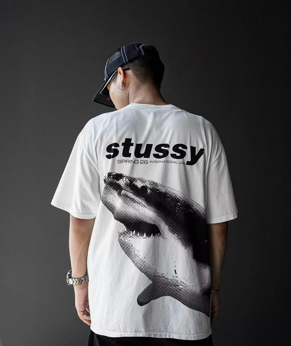 Stussy shark tee
