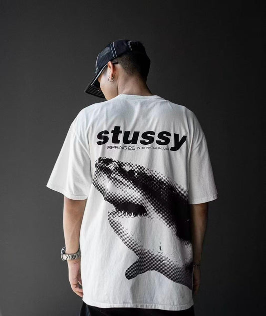 Stussy shark tee