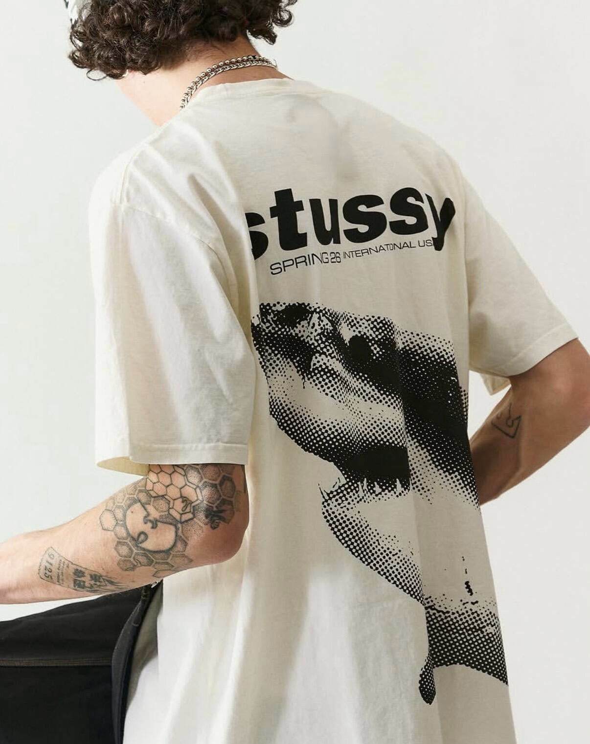 Stussy shark tee