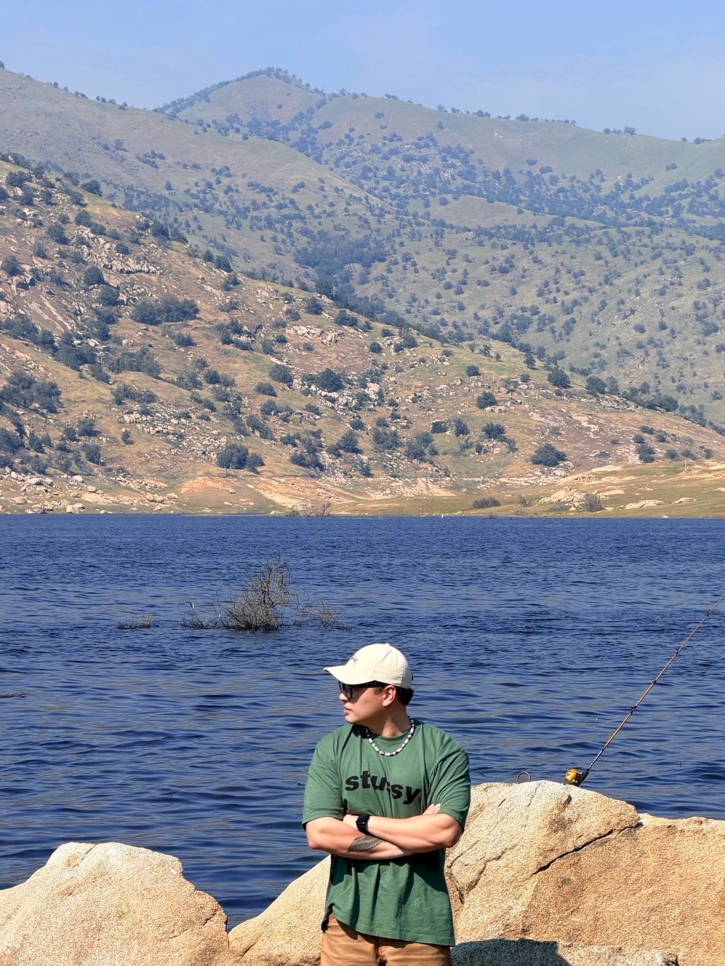 Stussy shark tee