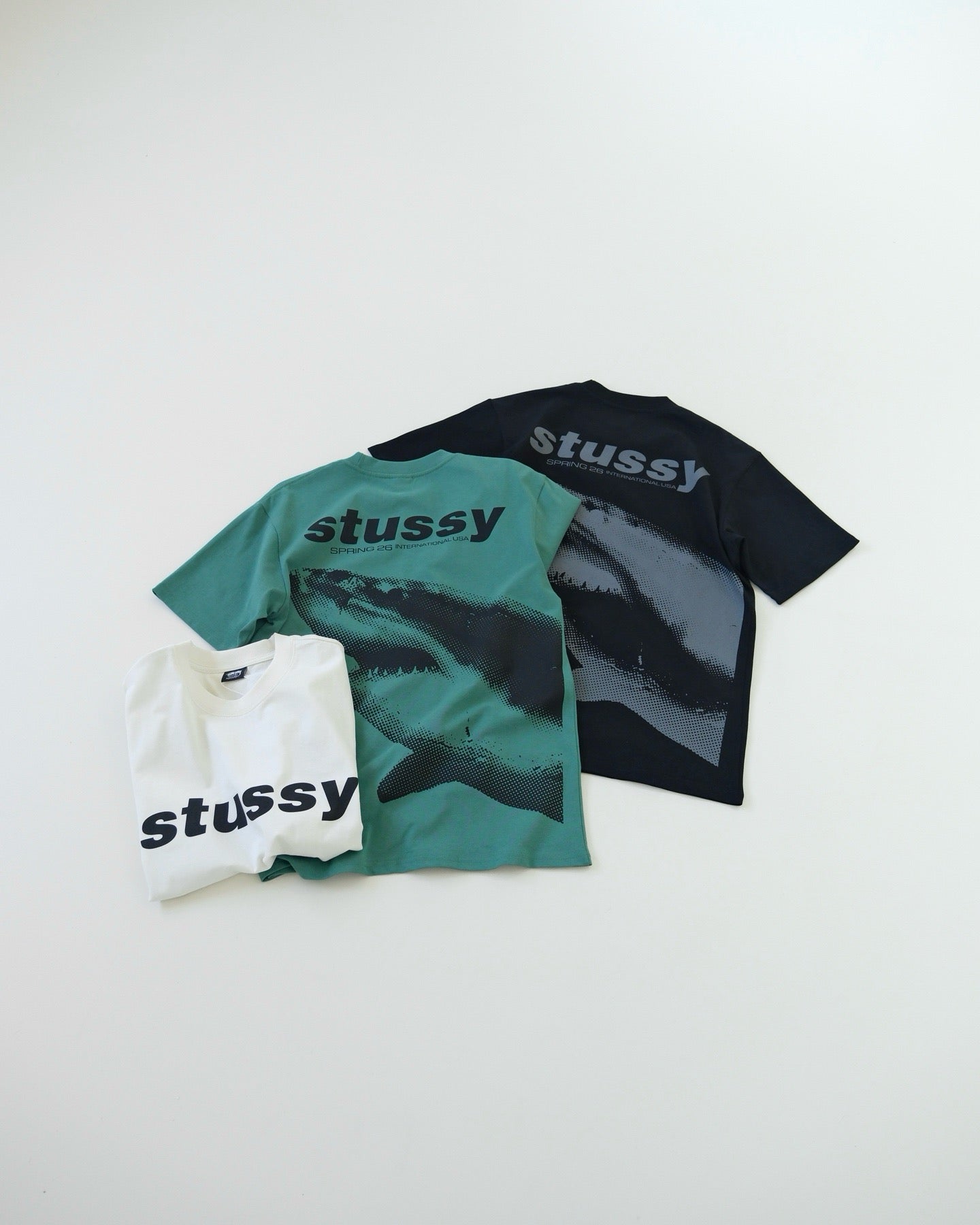 Stussy shark tee
