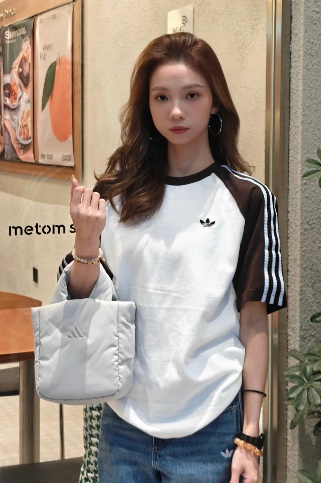Adidas Britcore ringer tee
